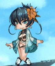 【ミッドナイトプール】井河アサギ.gif