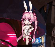 【寂しがりバニー】百鬼院嶺.gif