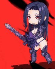 【暗黒戦士】萬光院万華.gif