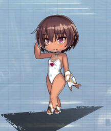 【水着】大人ゆきかぜSD.gif