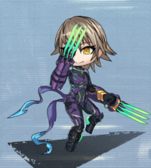 黒騎雫SD2.gif