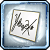 Y-kazeXのサイン色紙